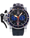 Pre-Owned Graham Chronofighter Oversize GMT - Steel Watch